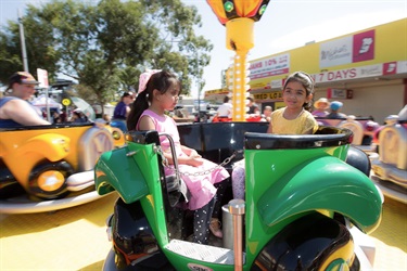 There's plenty of rides and things to do in the Carnival Zone